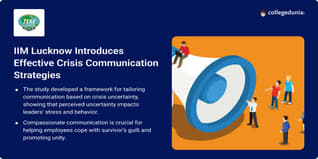 IIM Lucknow Introduces Effective Crisis Communication Techniques through Leaders' Knowledge Systems; Check Details Here
